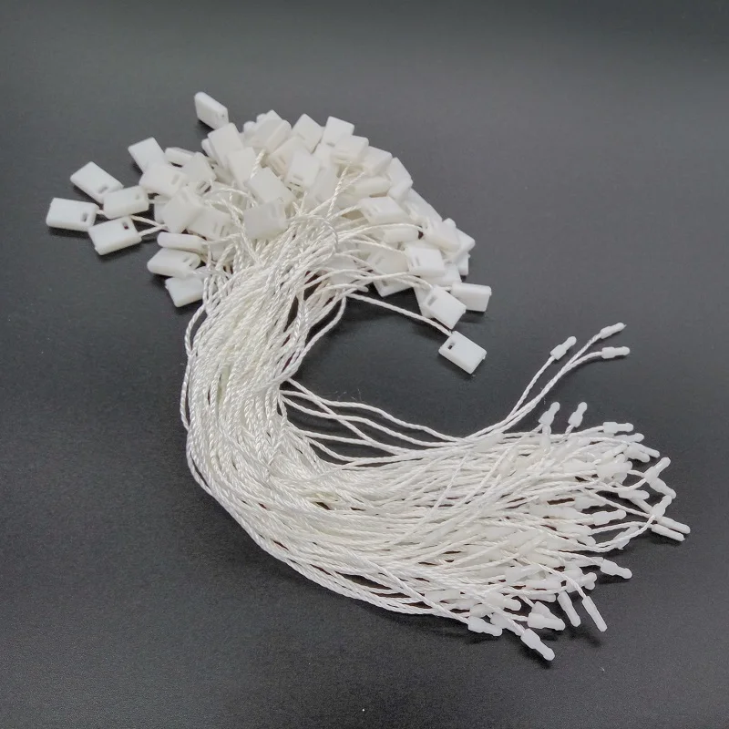 Белый нейлоновый шнур 7 &quotдля одежды 100 шт.