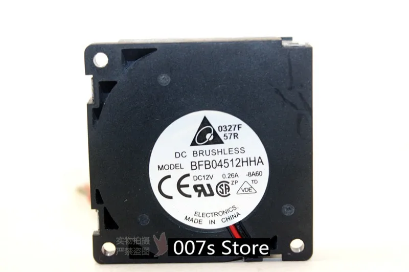 Новый радиатор охлаждения вентилятор для DELTA BFB04512HHA 4 5 см 12V 0.26A 45X45X10mm 3pin двойной