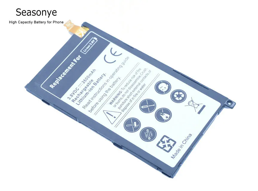 Батарея для замены телефона Seasonye 1x LIS1529ERPC 2600mAh Sony Xperia Z1 Compact mini Z1mini Z1c D5503