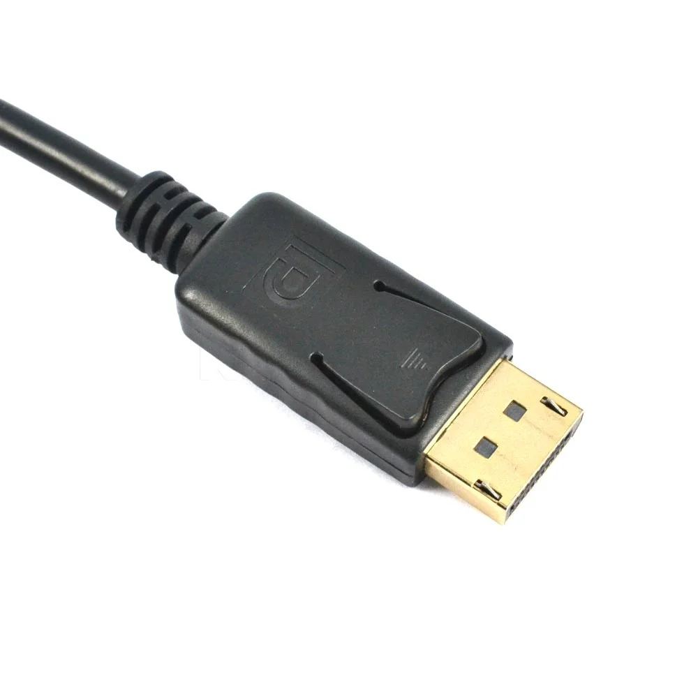 Kebidu 20 см порт дисплея DP к HDMI совместимый конвертер Кабельный адаптер Бесплатный