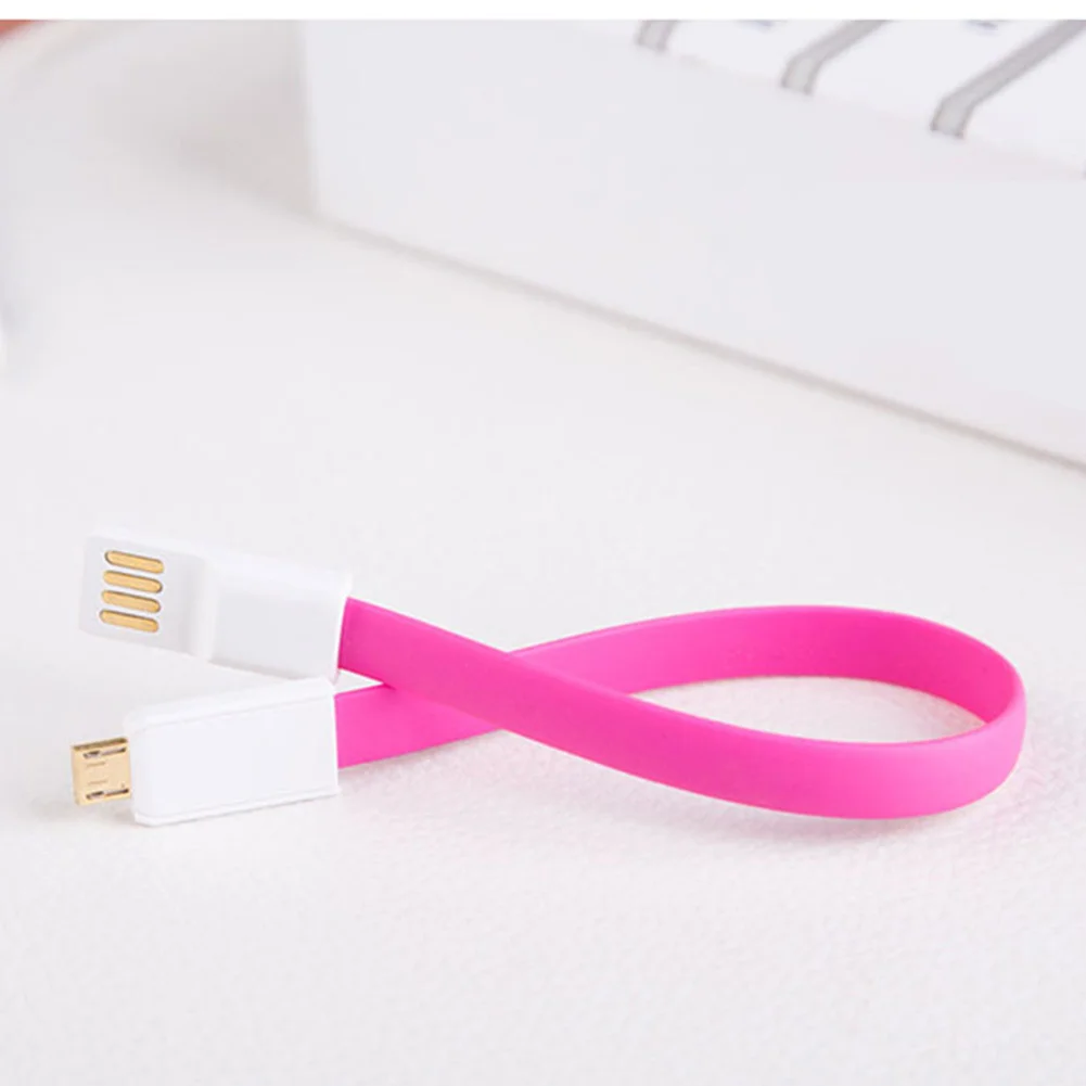 Магнитные Данные Micro USB плоский noddle кабель для Интерфейс Android|Кабели передачи