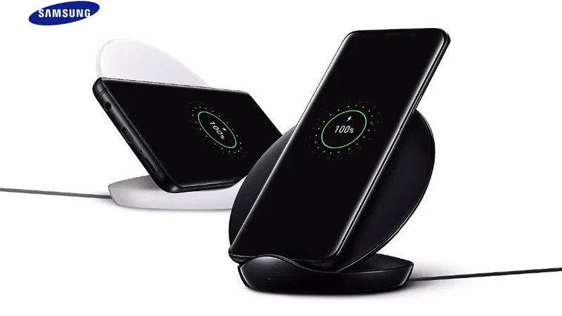 samsung galaxy s8 s9 s10 plus note 8 9 10 беспроводное быстрое зарядное устройство адаптер подставка pad для iphone 8 plus x xs max mi 9 9 s