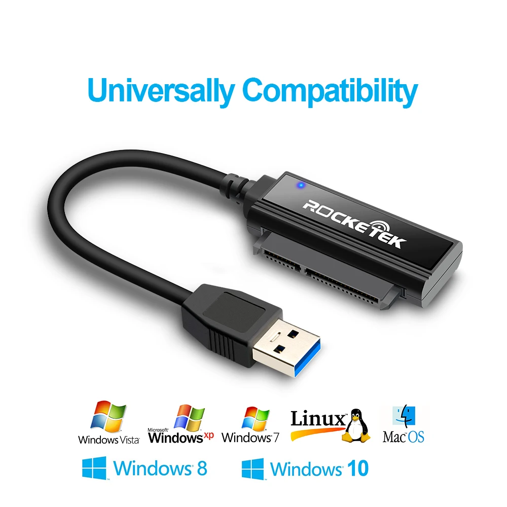 USB 3 0 SATA кабель Sata к адаптер до 5 Гбит/с Поддержка UASP 2 дюймов внешний SSD HDD жесткий