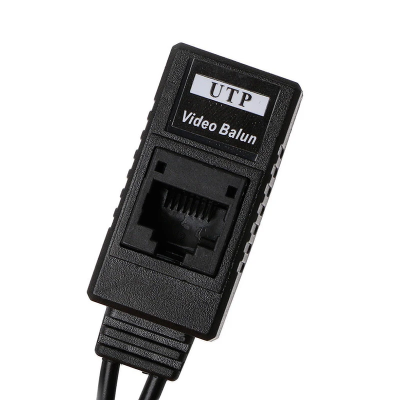1 пара BNC к RJ45 пассивное Питание видео + аудио транссивер для камеры