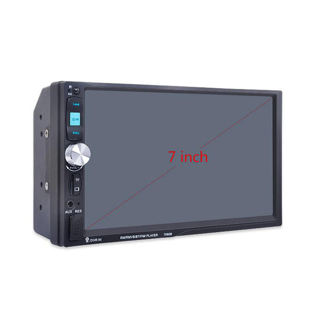 2 Din 7 ''автомобильный Радио плеер аудио стерео Bluetooth MP3 MP5 FM AUX несколько языков
