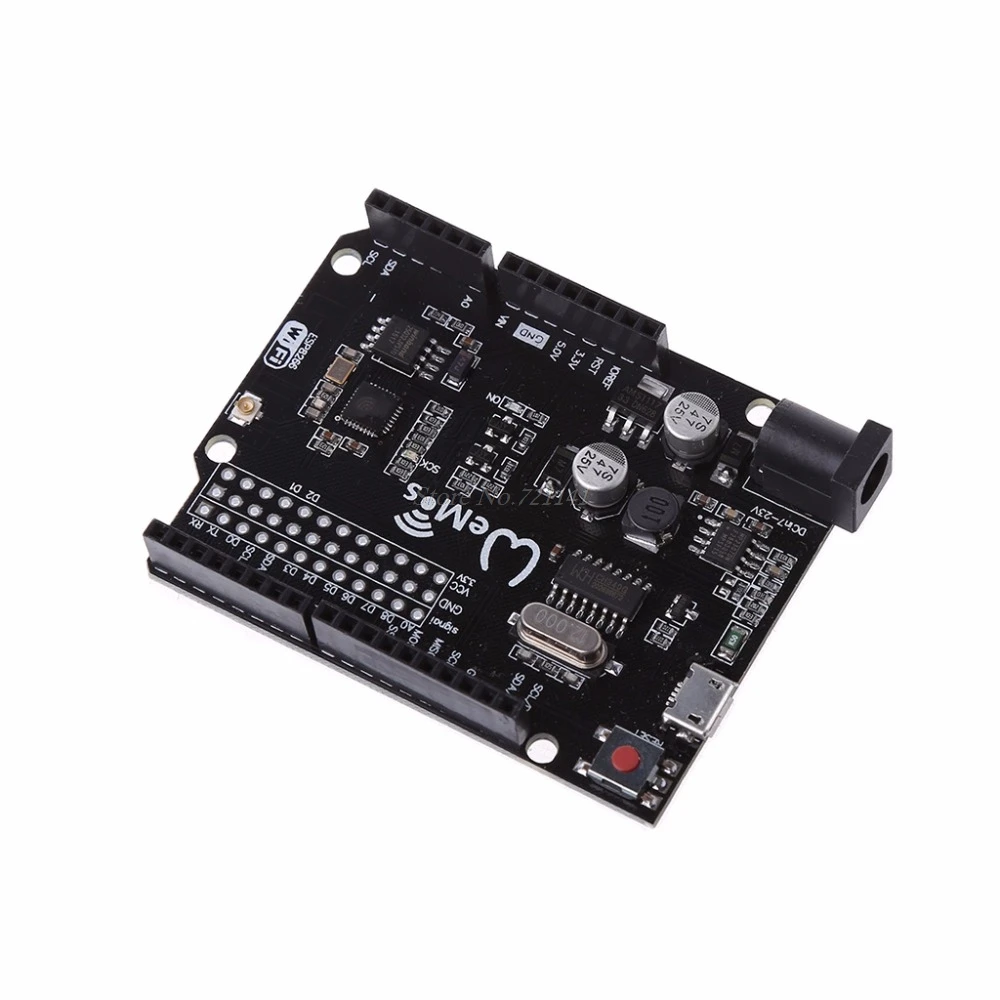 Аналоговый Wi-Fi D1R2 D1 R2 ESP8266 + 32 Мб Flash для интегральных схем Uno R3 Прямая поставка |