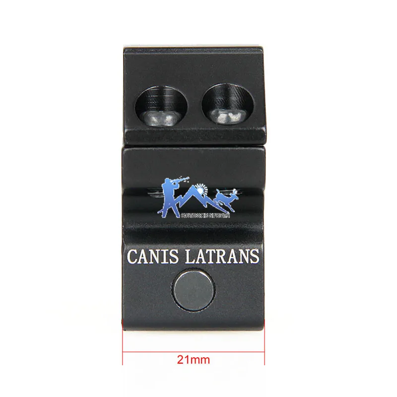 Canis Latrans страйкбол 6063 Алюминиевый 25/30 мм прицел Seperate Scope Mount для 21/11 Rail Weaver Picatinny