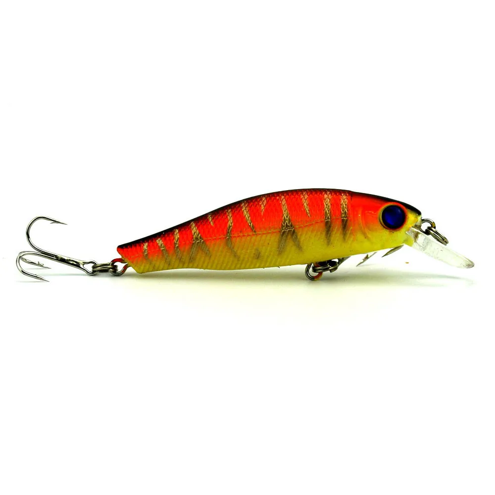 Good Quality Fishing Lure Minnow 6 PCS/Lot Color 8.5cm 8.9g 3D Eyes Artificial Bait Plastic Swimming Depth 0.5 - 2 m | Спорт и