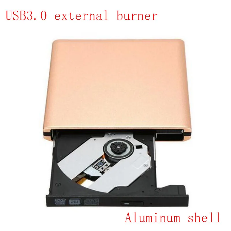 Алюминиевый корпус USB3.0 Внешний DVD горелка оптический привод/жесткий диск замена