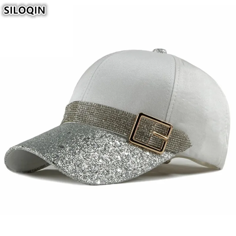 

Женская кепка SILOQIN, Снэпбэк Кепка, индивидуальная модная бейсболка, новые кепки в стиле хип-хоп для молодых женщин, женские кепки регулируемого размера