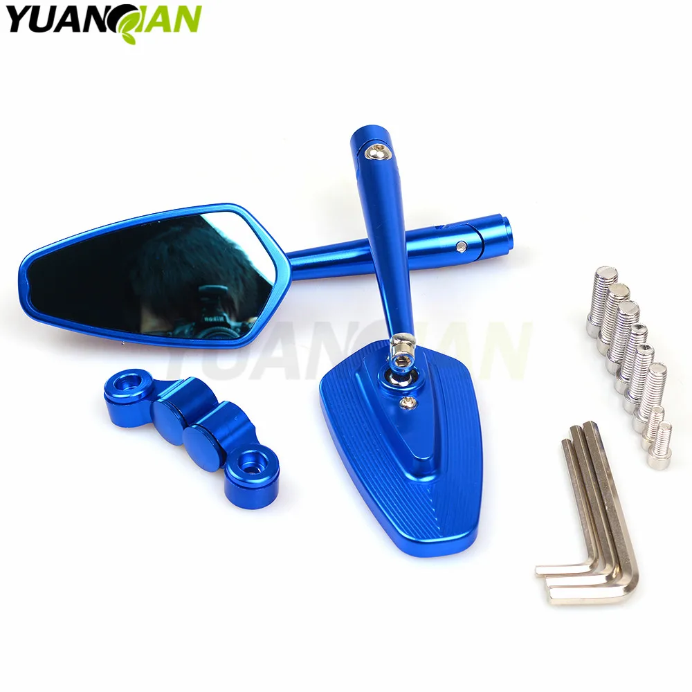 Моторное зеркало заднего вида запчасти для скутера универсальное мотоциклетное