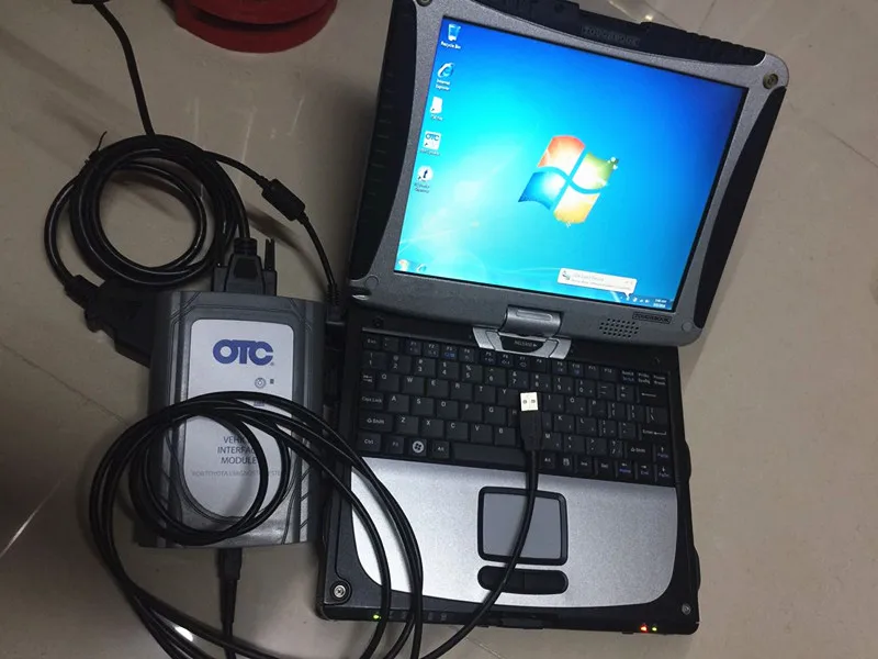 Сканер GTS OTC VIM OBD для Toyota IT3 Global Techstream с программным обеспечением ноутбука cf19 4g