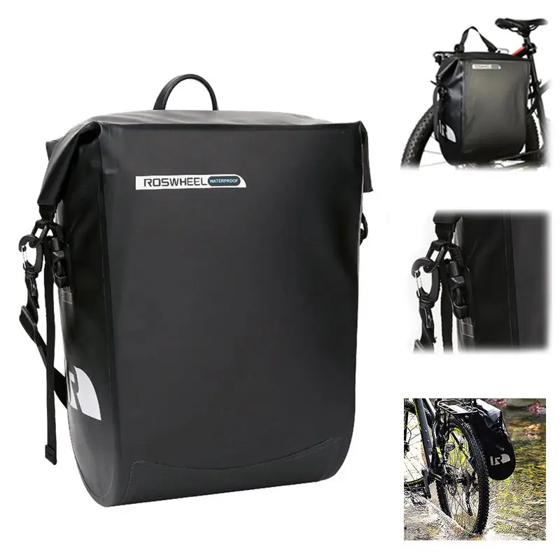 HLBY ROSWHEEL велосипедный водонепроницаемый задний багажник спортивная сумка для