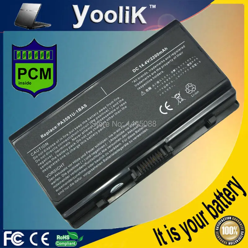 Аккумулятор для ноутбука Toshiba PA3591U 1BAS Satellite Pro L40 14 4 V laptop pa3591 3591|battery pump|battery for hp