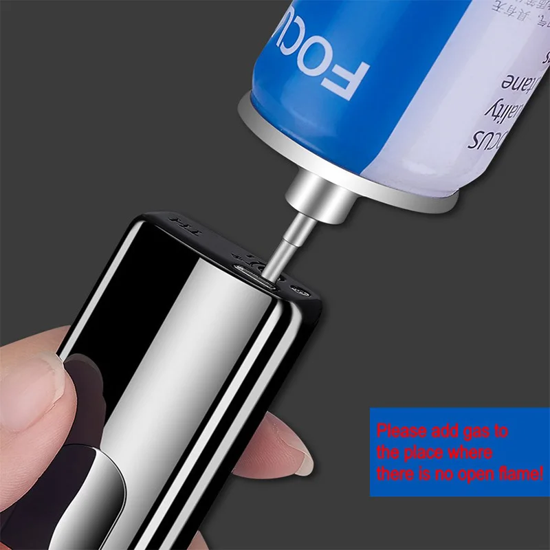 Новейшая газовая электрическая зажигалка с сенсорным экраном USB перезаряжаемая