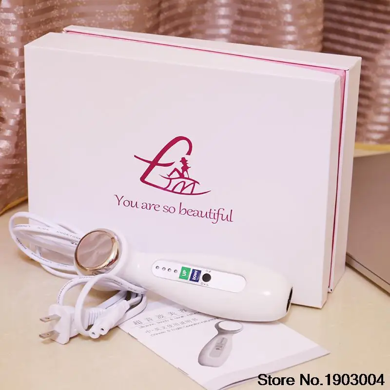 

MINI Ultrasonic Lightening Skin Rejuvenation Anti-aging Face Cleaner Skin Beauty Reduce Pigmentation Fade Dark Circles