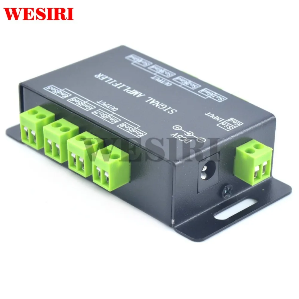 WS2812B WS2811 APA102 усилитель сигнала для DC5V 12V SK6812 Светодиодная лента|Контролеры RGB| |