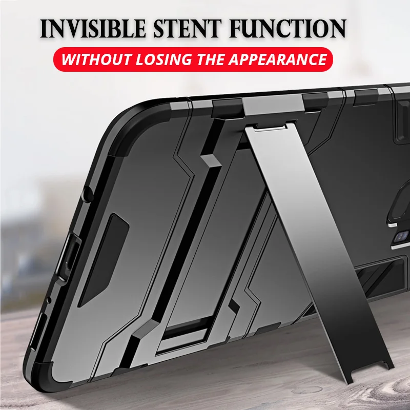 PDGB 2019 Слим Солид Армор Чехол Гибридный ТПУ Оболочка Стенд Кавер Для Huawei Mate 10 20 Pro Lite 20X защитный чехол.