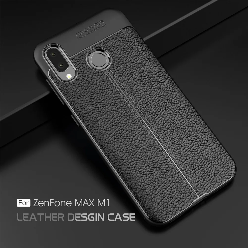 Lenuo TPU чехол для Asus Zenfone Max M1 ZB555KL взрывозащищенные мягкий мобильный телефон max (M1)