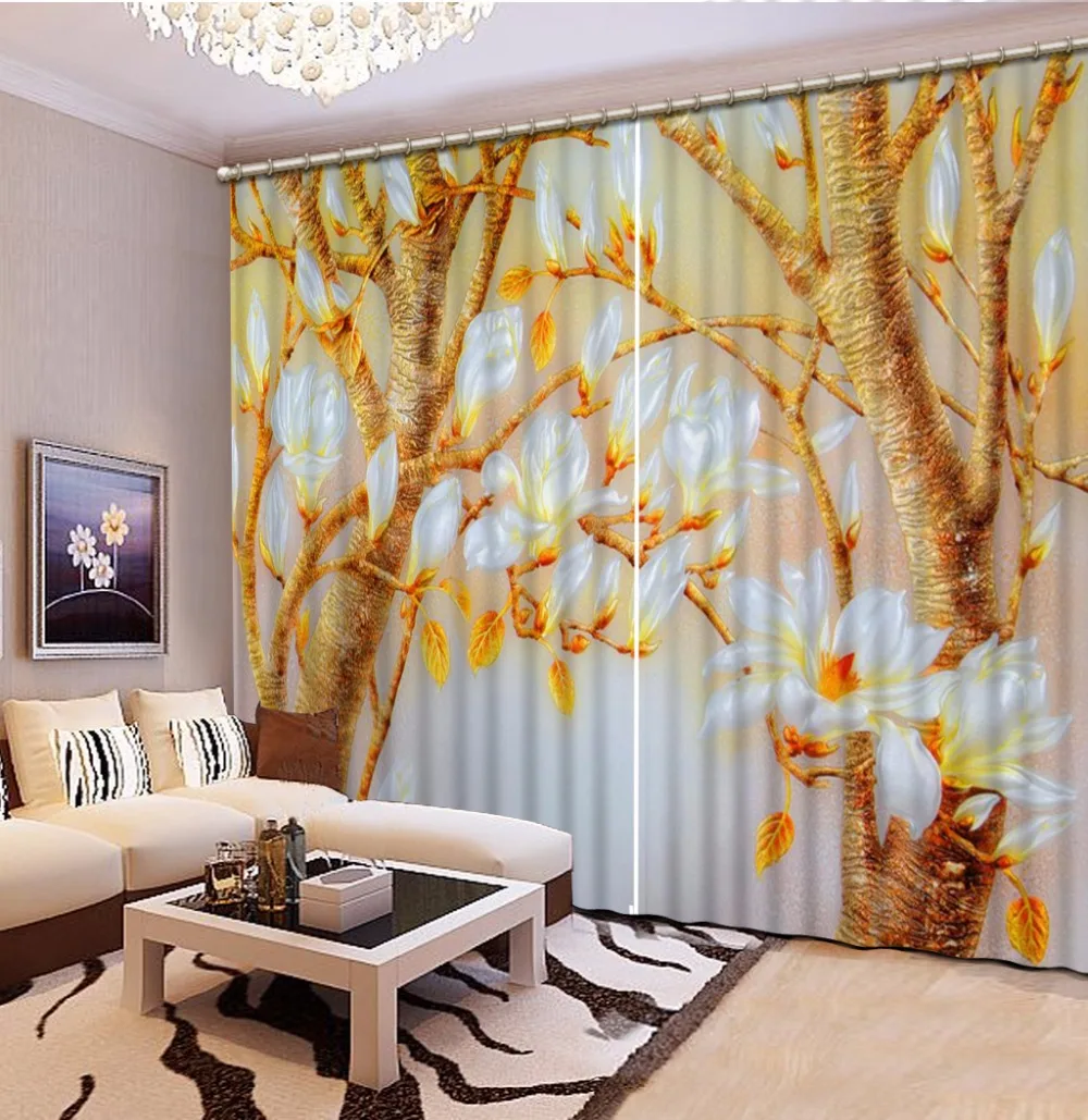 Высокое качество затемненные занавески современный отель простой дизайн на окна