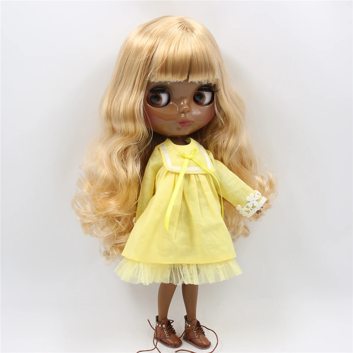 Ледяная фабрика blyth кукла 1/6 bjd шарнир тела индивидуальные лицо куклы золотые волосы BL2240/3157 30 см 1/6, подарок для девочки