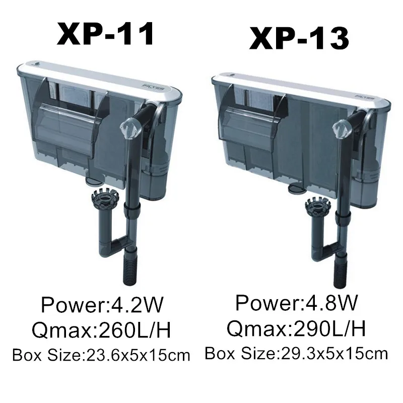 Многофункциональный бесшумный аквариум 3 в 1 внешний фильтр водопада с подвесным
