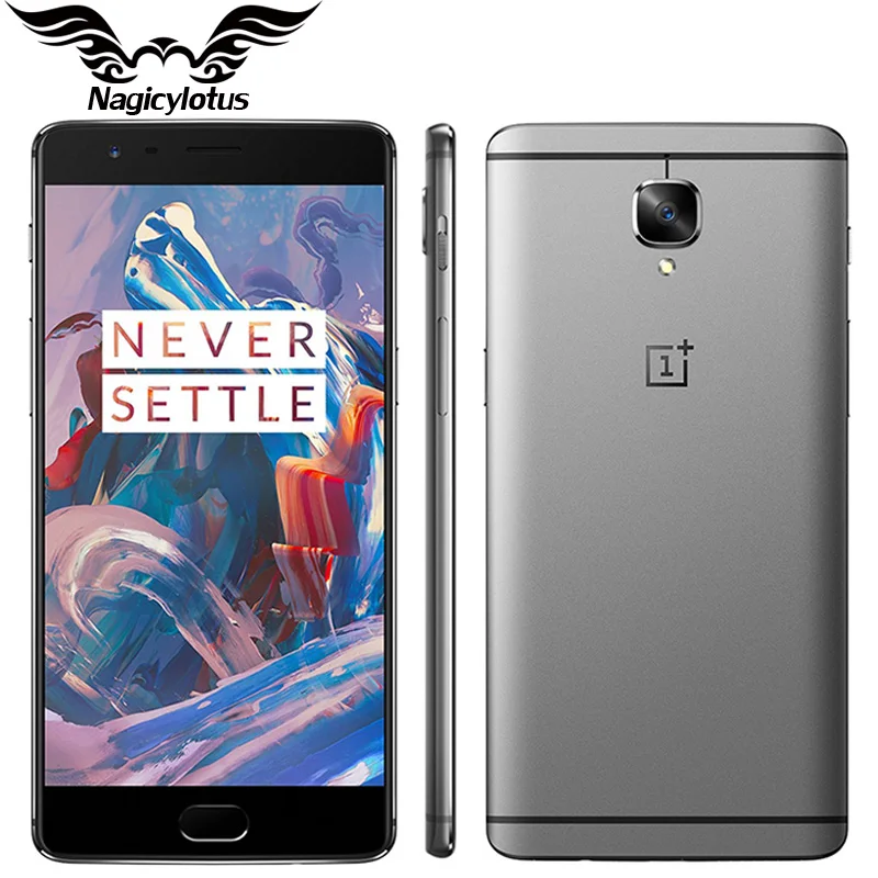 New Original Oneplus 3 one plus 3T Mobile Phone 6GB RAM 64GB ROM Snapdragon 820 Quad Core 5.5" HD Android 6.0 LTE Fingerprint