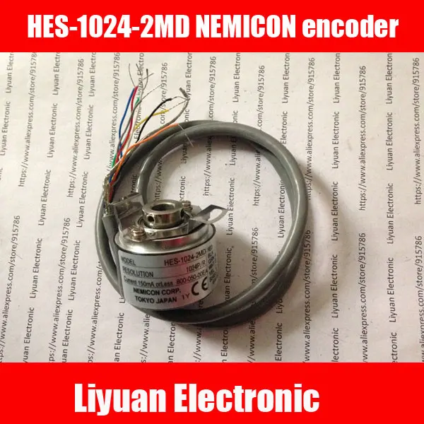 Новый вращающийся кодировщик NEMICON CORP HES-25-2MD 2500 P/R/импульсный | Электронные