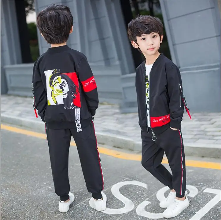 Детская одежда для мальчиков 10 лет бархатные толстовки + футболка штаны