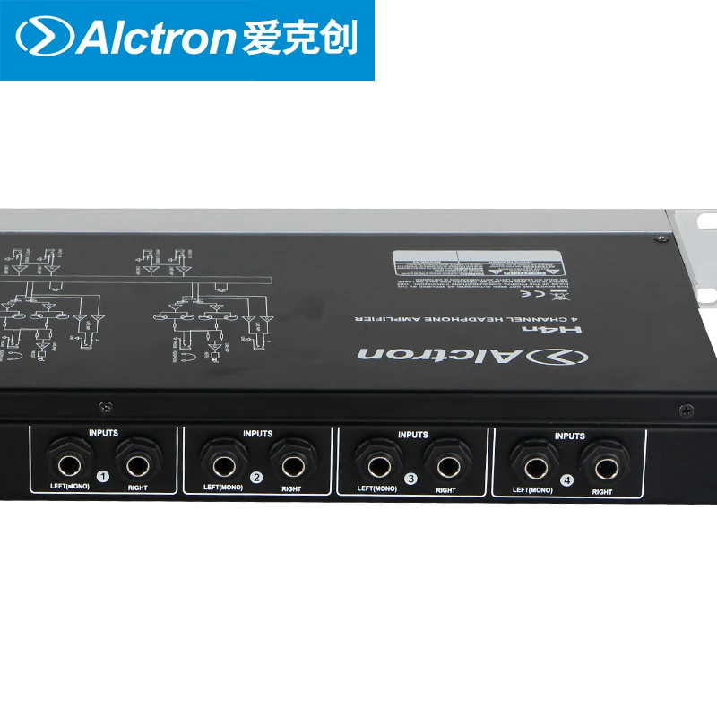 Alctron H4N Высокая мощность 4 канала Усилитель для наушников предусилитель и система
