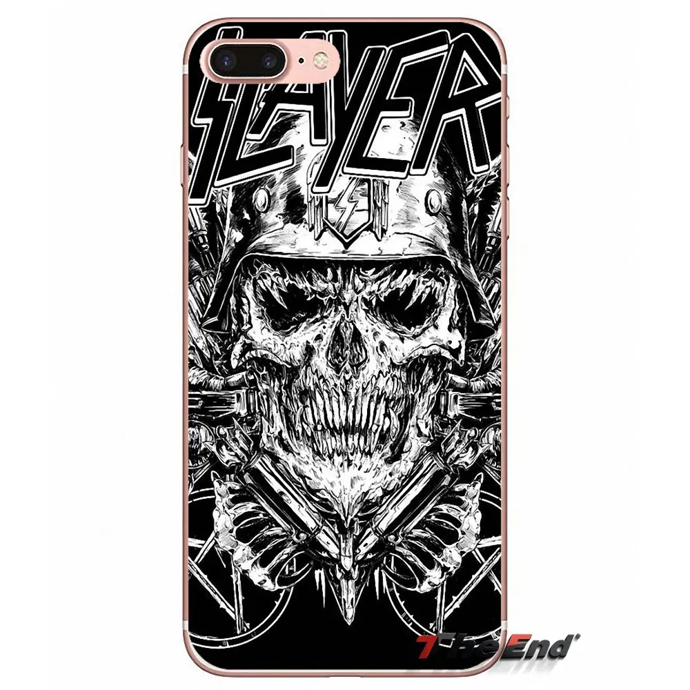 Контактная группа Slayer Логотип силиконовый чехол для телефона сумка HTC U11 One M7 M8 A9 M10