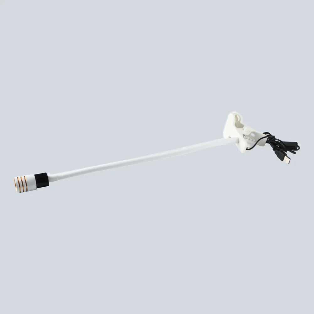USB светодиодная настольная лампа с зажимом Гибкая Настольная 28 светодиодов для