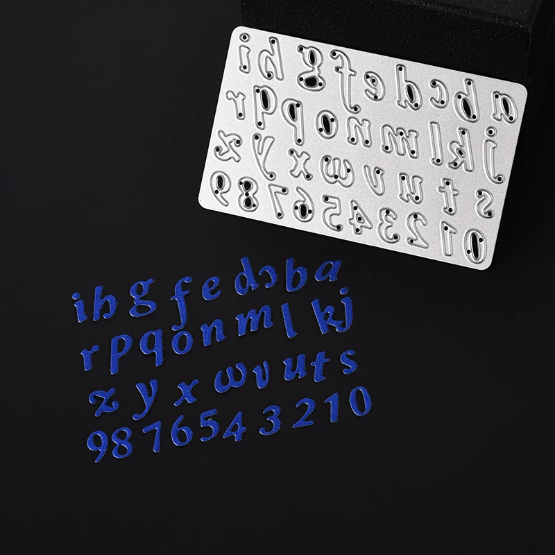 ABOOM 1 шт. трафарет для резки металла с цифрами скрапбукинга фотоальбома