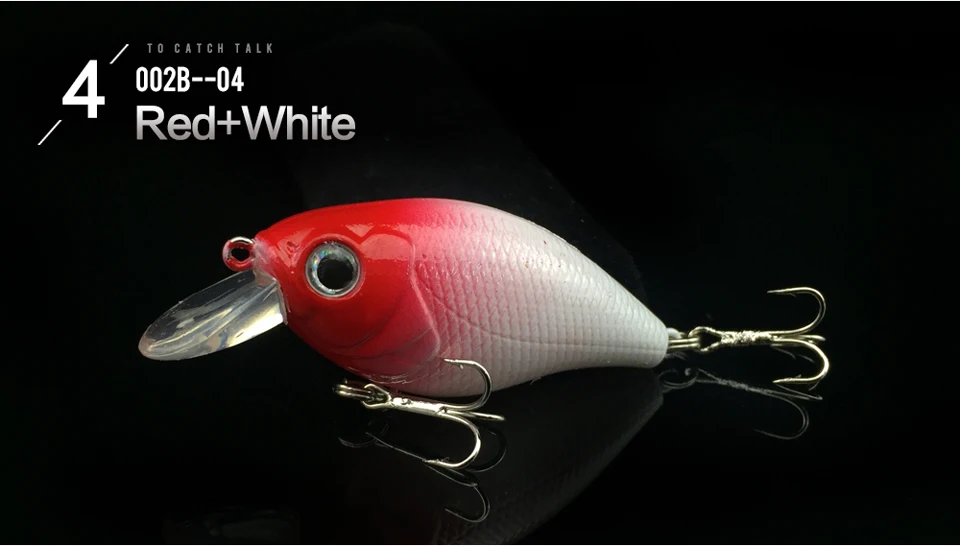 WALK FISH 5 шт./лот рыболовные приманки гольян кривошипная приманка кренкбейт бас набор наживок комплект снасти тройной крючок воблеры Рыбалка Pesca