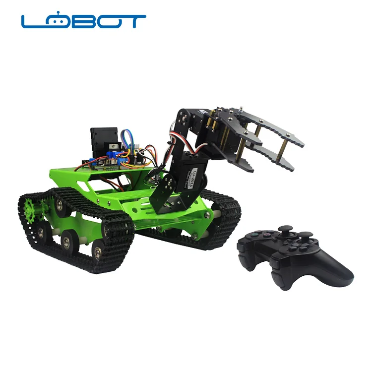 

Crawler Robot Intelligent Vehicle Kit Finished Intelligent Explosive Handling Handle Mobile Phone Remote Control