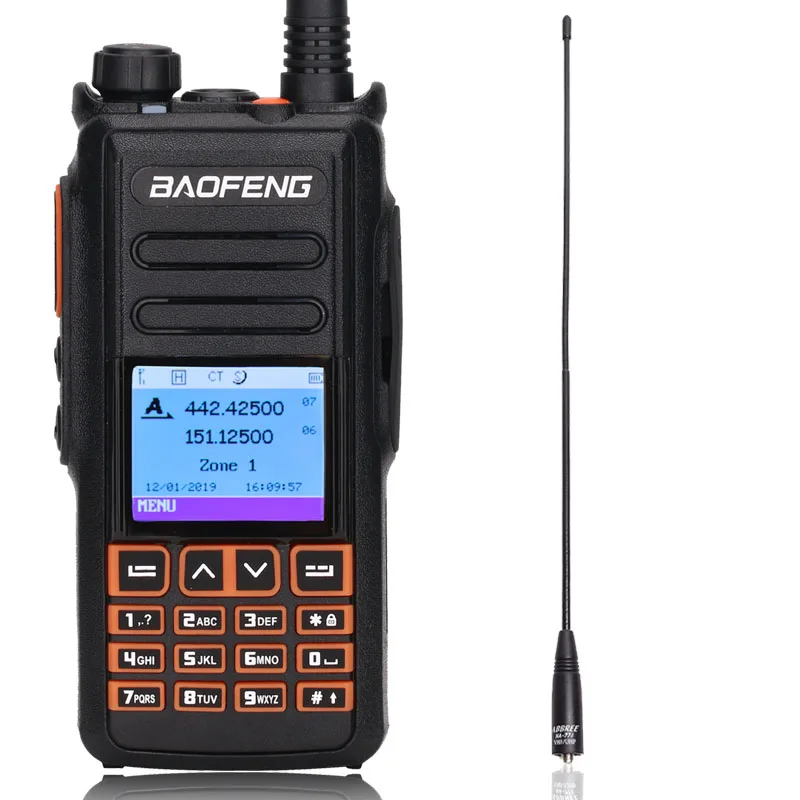 add na-771 Baofeng DM-X рация с GPS Запись двухдиапазонный DMR Dual Time slot цифровой/аналоговый ретранслятор обновление DM-1702 двухстороннее радио - Цвет: add na-771