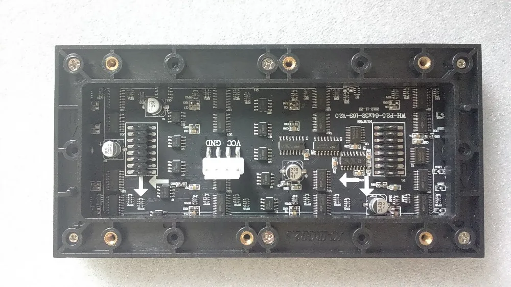 Светодиодный экран SMD2121 160*80 мм 64*32 пикселей 1/16 сканирование внутри помещения 3 в 1