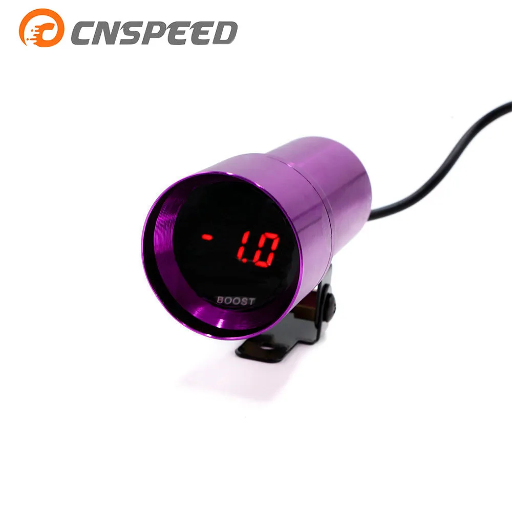 CNSPEED 37 мм авто турбо Boost Gauge-1 ~ 2 бар микро дымовой объектив - Цена: 