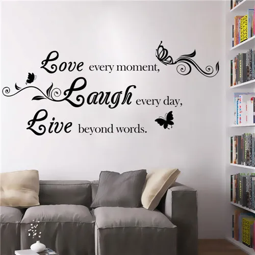 Домашний декор из винила наклейка s Love Quotes настенные стикеры DIY Искусство