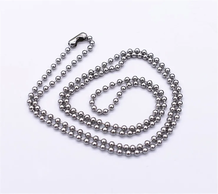 Высокое качество 60 см Длина Нержавеющая сталь (не выцветает) цепь для