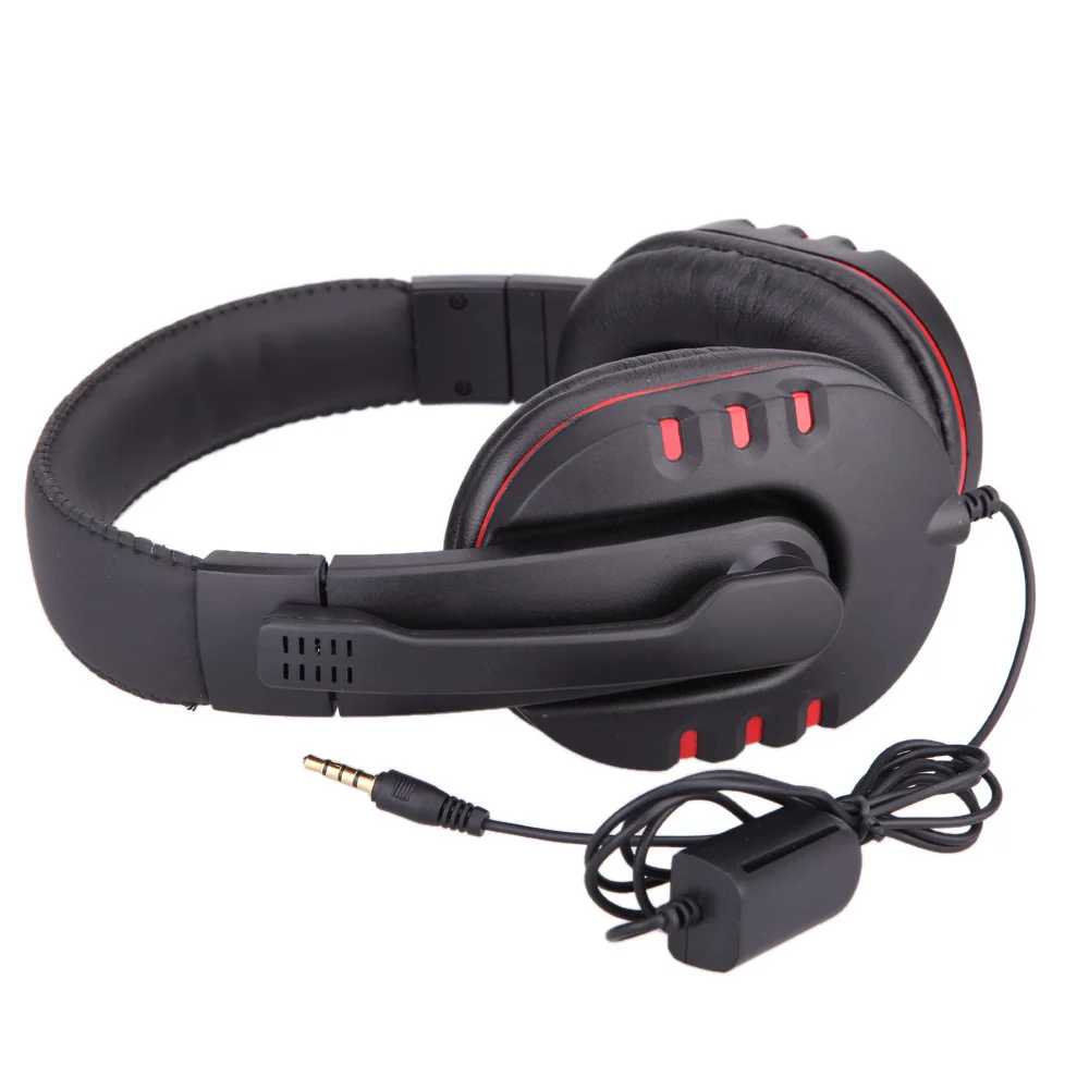 Новинка 3 5 мм разъем проводные наушники игровая гарнитура музыкальные с