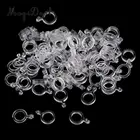 100 шт., Прозрачные гранулы для ловли карпа, резинки для наживки, 3 мм, 5 мм, 7 мм, держатель для приманки для бойлов, рыболовные принадлежности Pesca