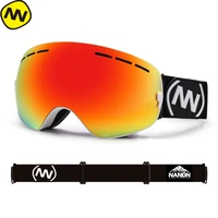 new nandn brand ski goggles double uv400 anti fog big ski mask glasses skiing men women snow snowboard goggles