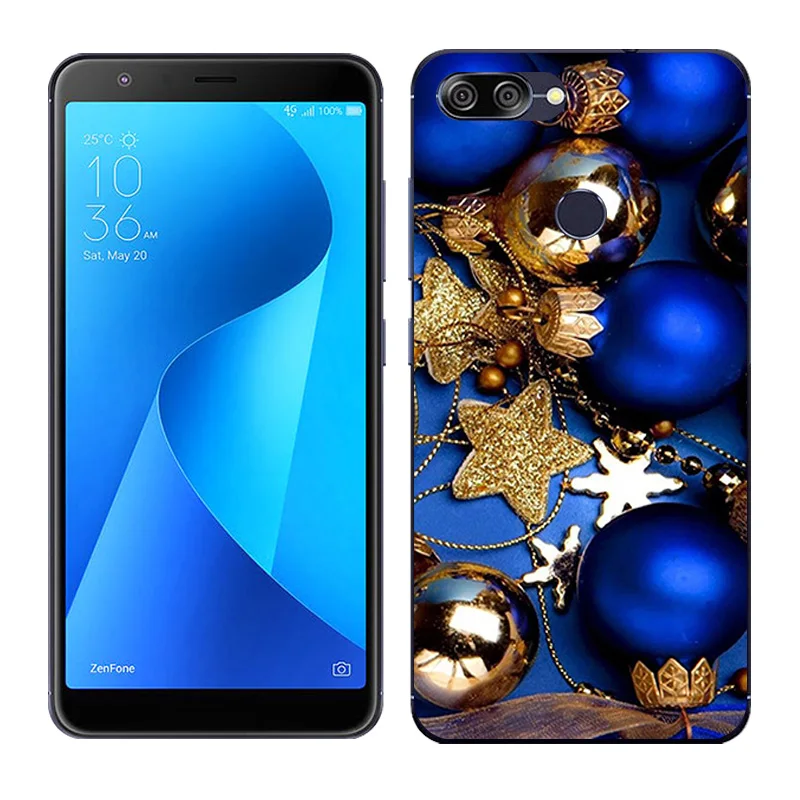 16 Силиконовый чехол для Asus Zenfone Max Plus M1, мягкая задняя крышка с рисунком Пейзажа для Asus Zenfone Max Plus M1 ZB570TL X018D - Цвет: 16