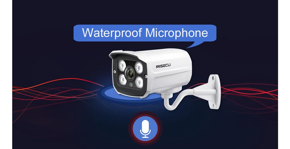 MISECU 8CH 2MP POE NVR 1080 P камера комплект Открытый 1080 P PoE ip-камера аудио запись Onvif FTP CCTV система комплект видеонаблюдения