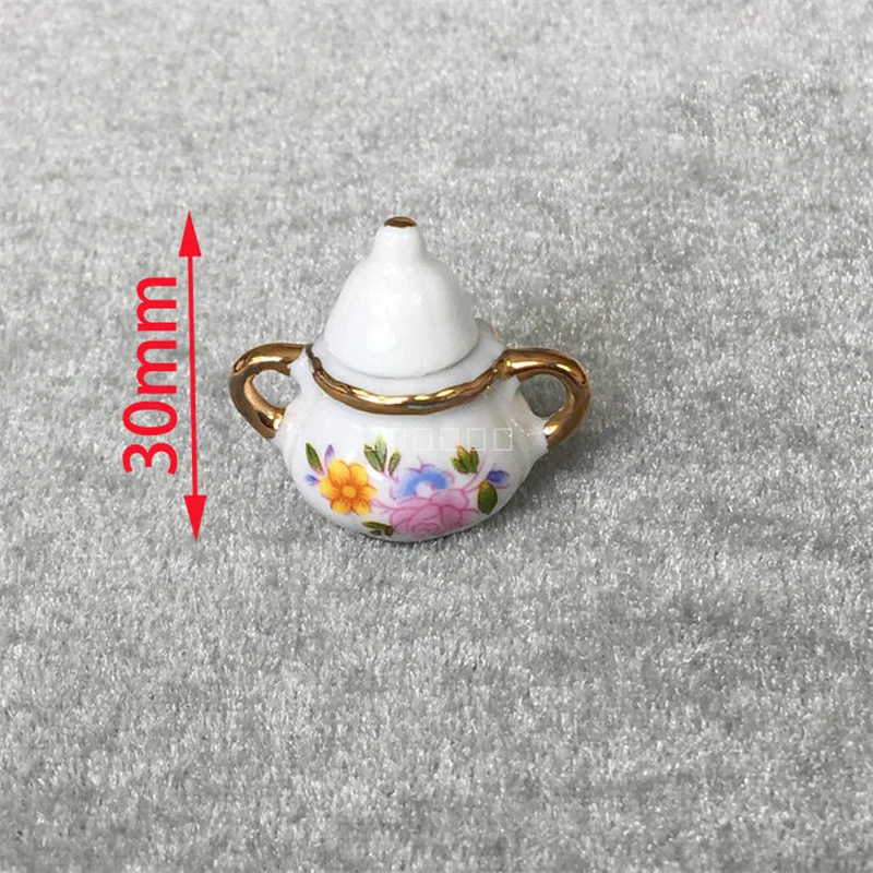 Doub K 1:6 кукольный домик мебель игрушка для кукол мини керамический Чайный сервиз Модель посуда ролевые игры игрушки для детей Подарки для девочек