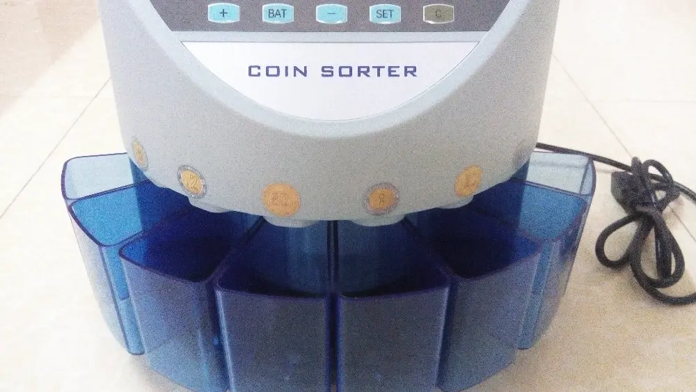 Грузия электронный счетчик монет Сортировщица монеты счетной машины для Грузии