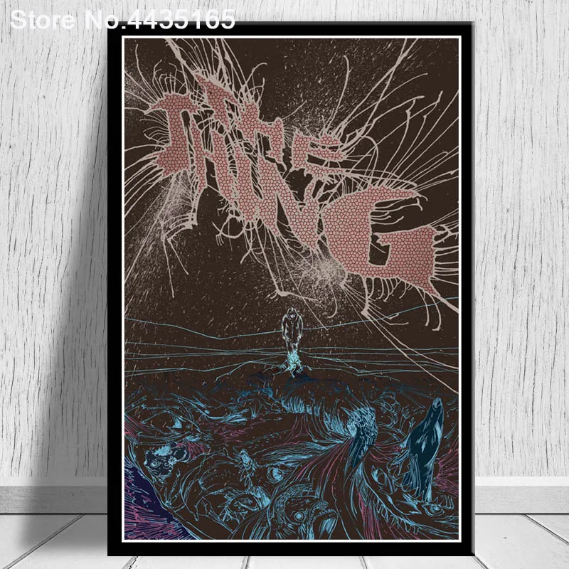 Светло-зеленый The Thing плакат 1982 классический фильм Джон Карпентер плакаты и принты на холсте настенная художественная картина для гостиной домашний декор - Цвет: Светло-зеленый
