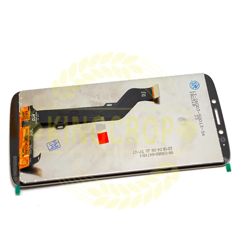 100% протестированный ЖК экран для Motorola MOTO E5 plus с сенсорным дигитайзером в сборе Moto