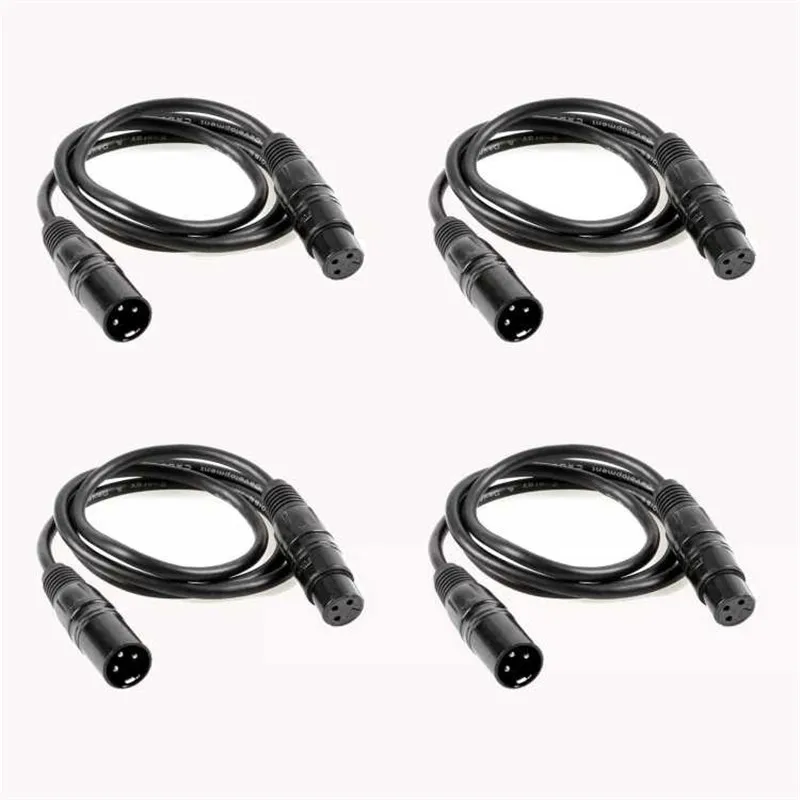 2 шт. резиновый кабель DMX для сцсветильник ческого освещения длина 1/2/3/5/10 метров |
